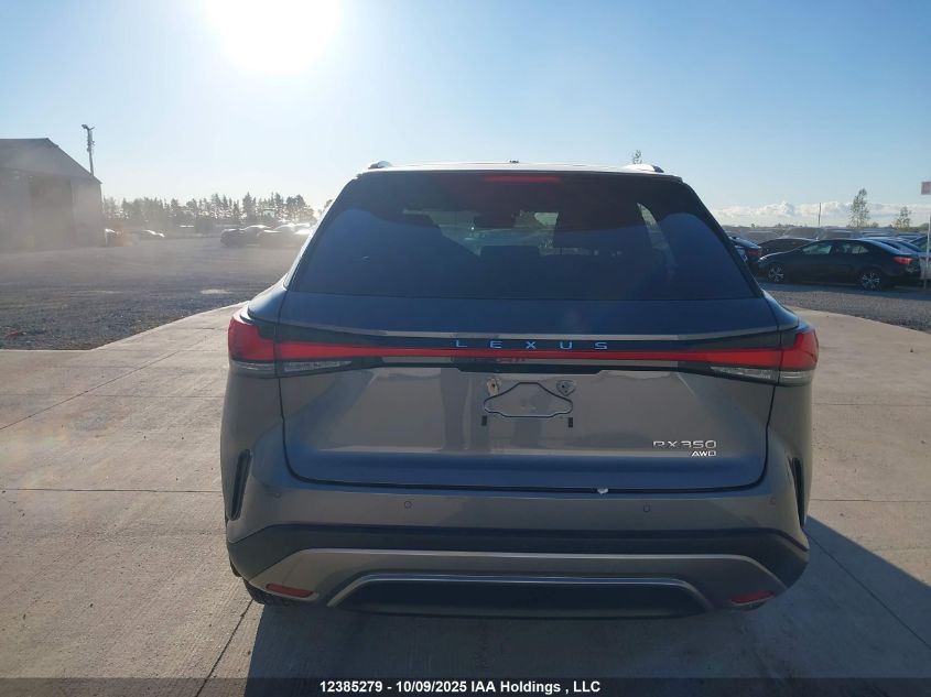2023 Lexus Rx 350 VIN: 2T2BAMCAXPC001007 Lot: 12385279