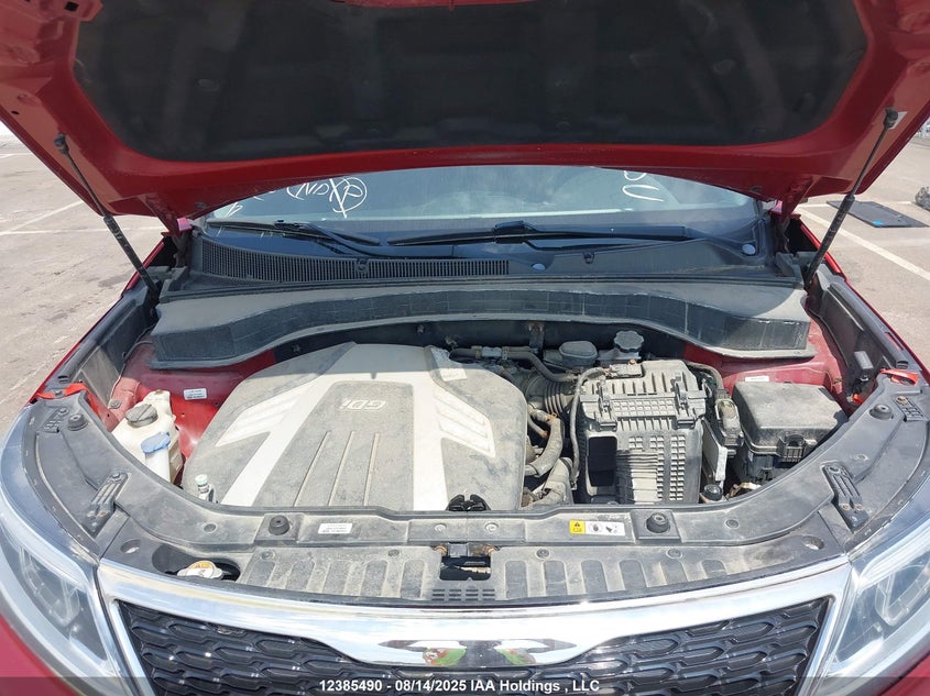 2014 Kia Sorento Lx V6 VIN: 5XYKTDA71EG505033 Lot: 12385490