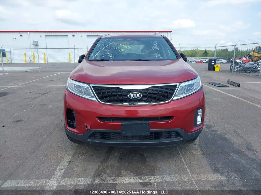 2014 Kia Sorento Lx V6 VIN: 5XYKTDA71EG505033 Lot: 12385490