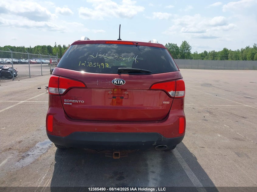 2014 Kia Sorento Lx V6 VIN: 5XYKTDA71EG505033 Lot: 12385490
