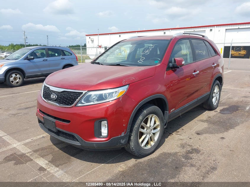2014 Kia Sorento Lx V6 VIN: 5XYKTDA71EG505033 Lot: 12385490