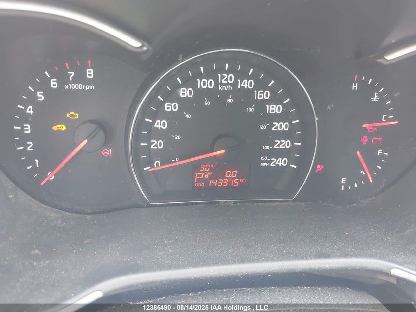 2014 Kia Sorento Lx V6 VIN: 5XYKTDA71EG505033 Lot: 12385490