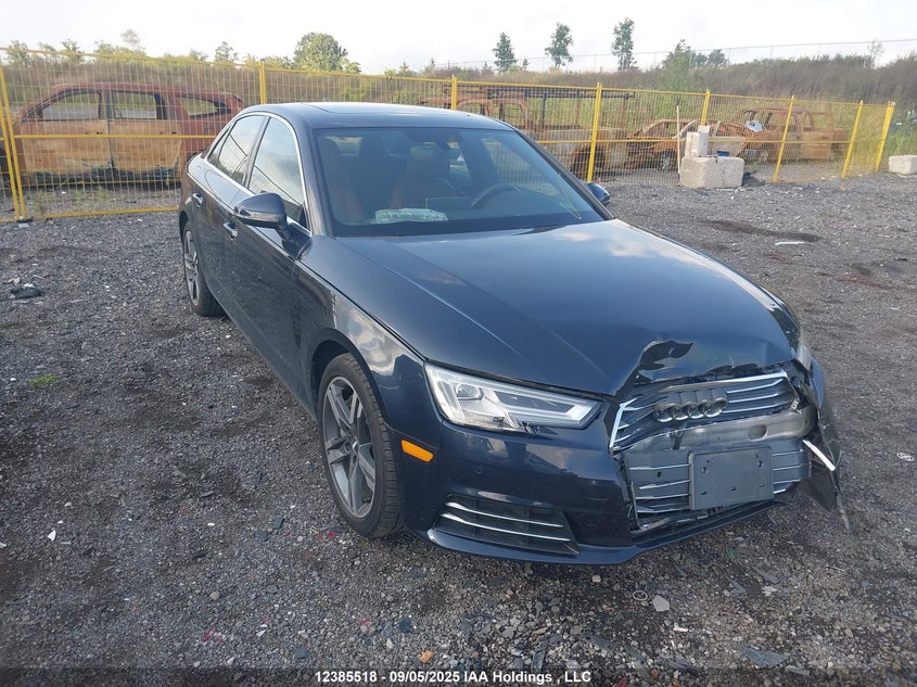 WAUCNAF48HN026517 2017 Audi A4 auction photo 1