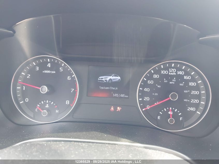 2020 Kia Forte Lx VIN: 3KPF24AD4LE220105 Lot: 12385529