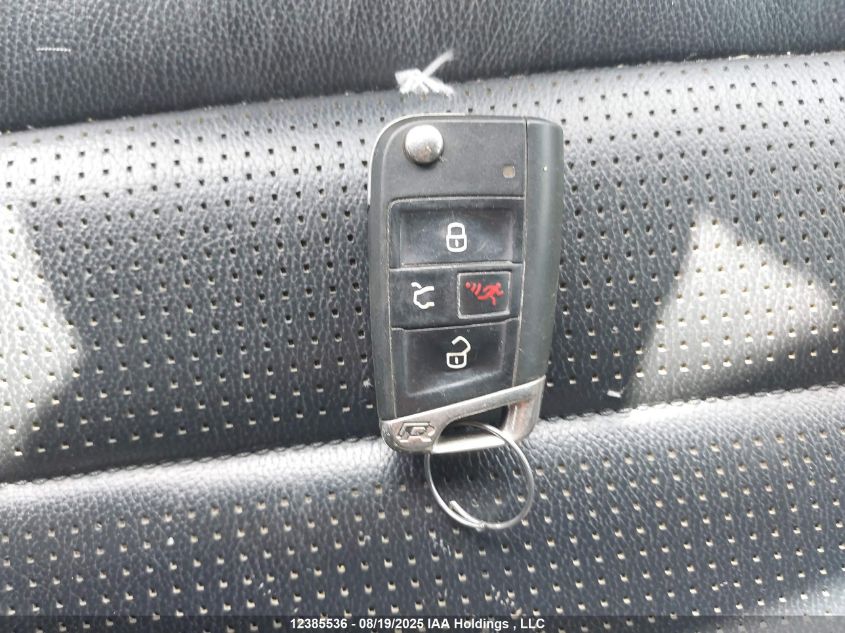 2019 Volkswagen Golf R 2.0 Tsi VIN: WVWVA7AU7KW226663 Lot: 12385536