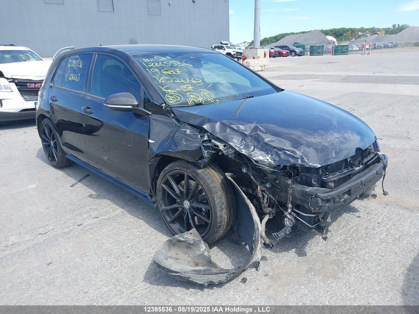 WVWVA7AU7KW226663 2019 Volkswagen Golf R 2.0 Tsi auction photo 1