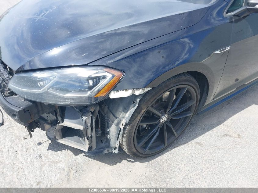 2019 Volkswagen Golf R 2.0 Tsi VIN: WVWVA7AU7KW226663 Lot: 12385536