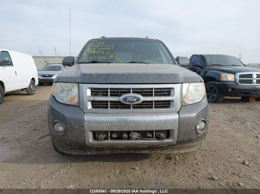 2010 Ford Escape Limited VIN: 1FMCU9EG4AKA99192 Lot: 12385541