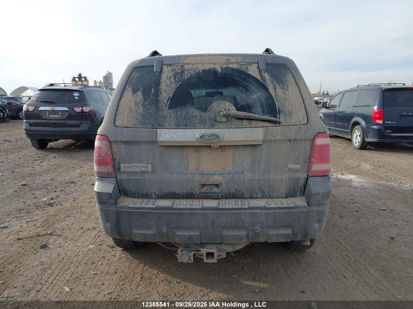 2010 Ford Escape Limited VIN: 1FMCU9EG4AKA99192 Lot: 12385541