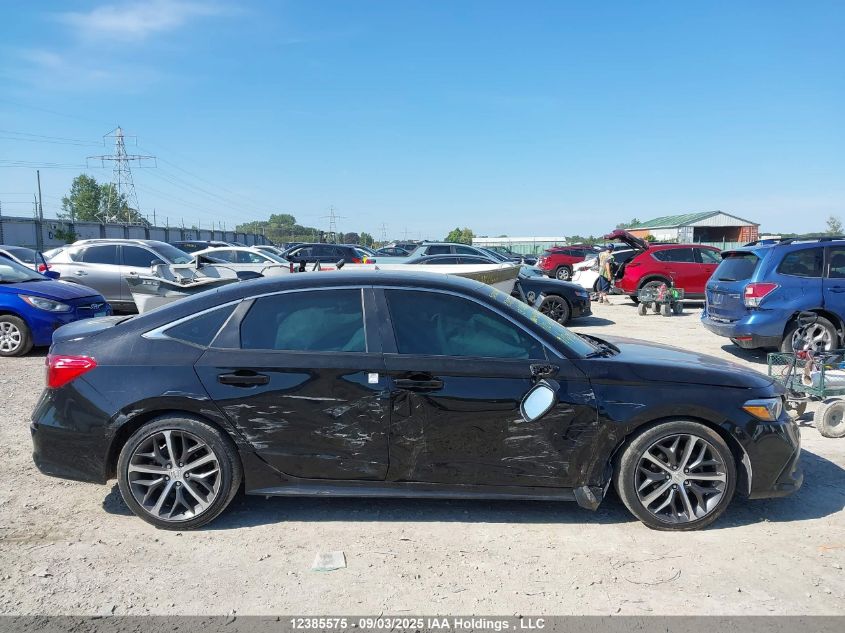 2023 Honda Civic Touring VIN: 2HGFE1F98PH000259 Lot: 12385575