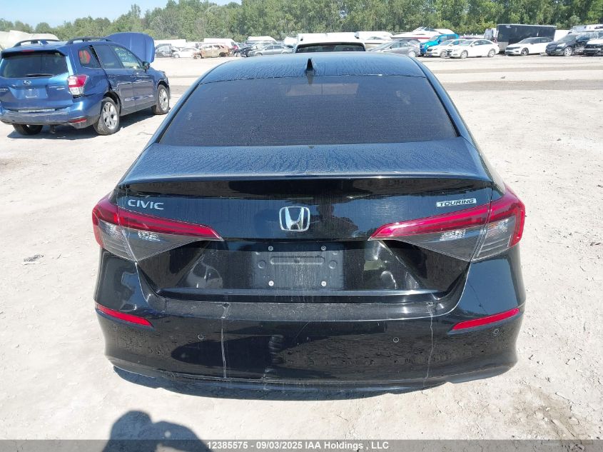 2023 Honda Civic Touring VIN: 2HGFE1F98PH000259 Lot: 12385575