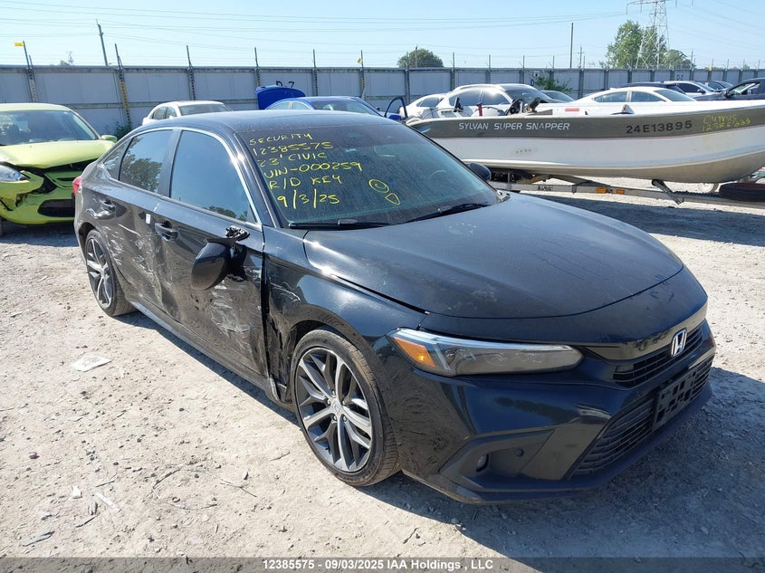 2HGFE1F98PH000259 2023 Honda Civic Touring auction photo 1