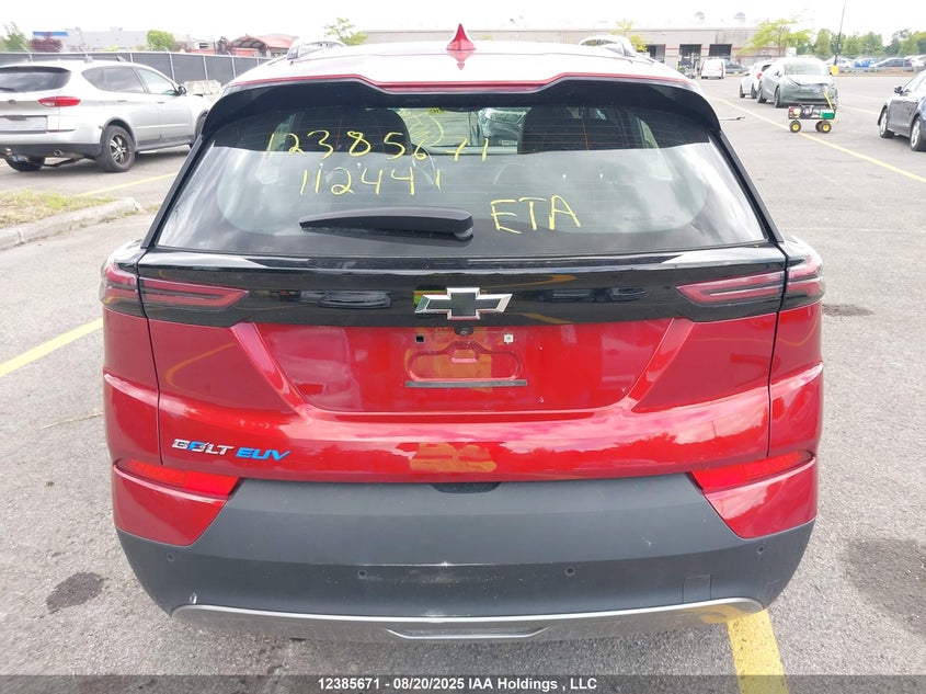 2022 Chevrolet Bolt Euv Lt VIN: 1G1FY6S02N4112441 Lot: 12385671