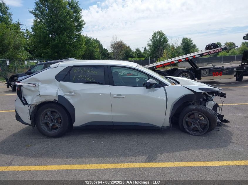 2024 Toyota Bz4X VIN: JTMAAAAA7RA039660 Lot: 12385764