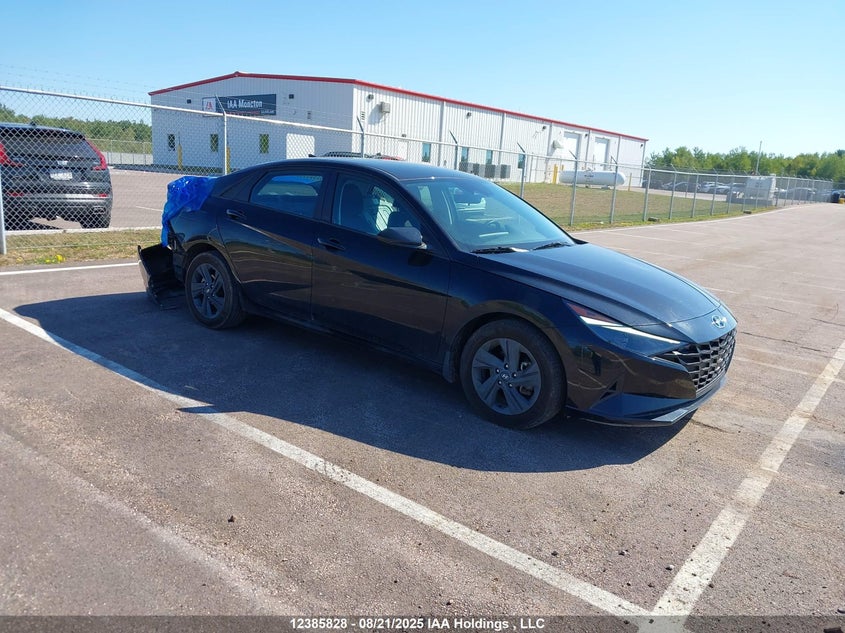 KMHLM4AG6NU327051 2022 Hyundai Elantra Preferred Ivt auction photo 1