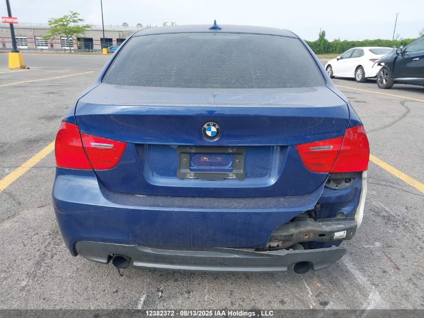 2011 BMW 335I xDrive VIN: WBAPL5C54BA921691 Lot: 12382372X