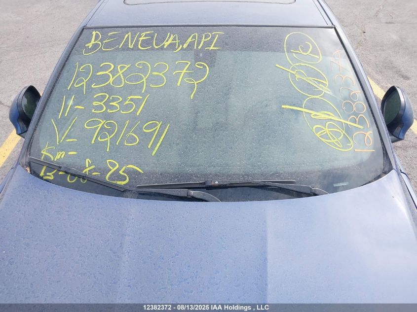 2011 BMW 335I xDrive VIN: WBAPL5C54BA921691 Lot: 12382372X