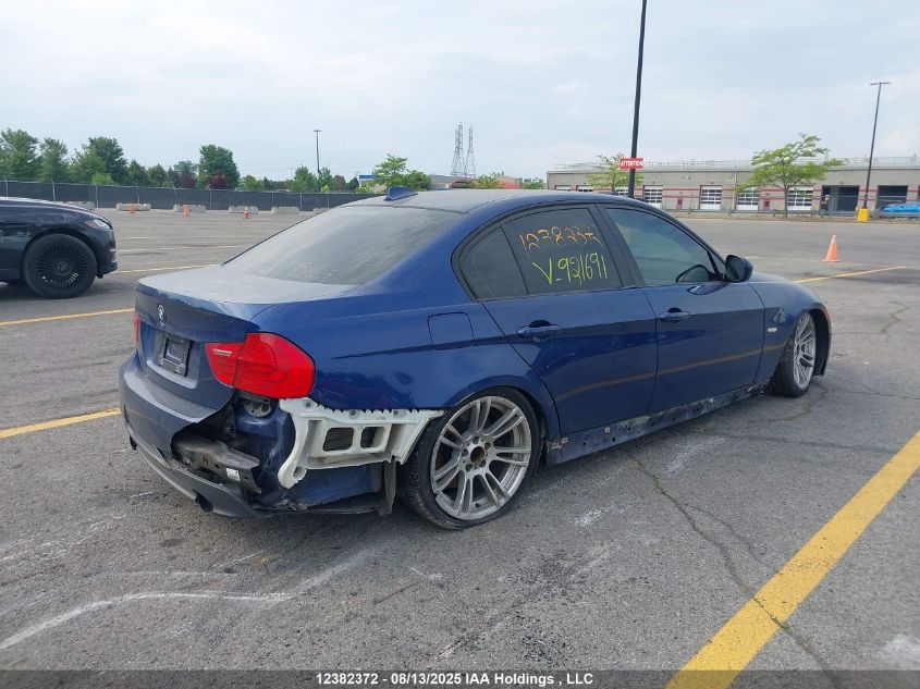 2011 BMW 335I xDrive VIN: WBAPL5C54BA921691 Lot: 12382372X