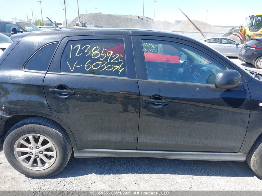 2011 Mitsubishi Rvr Se VIN: JA4AH3AU6BZ603074 Lot: 12385925