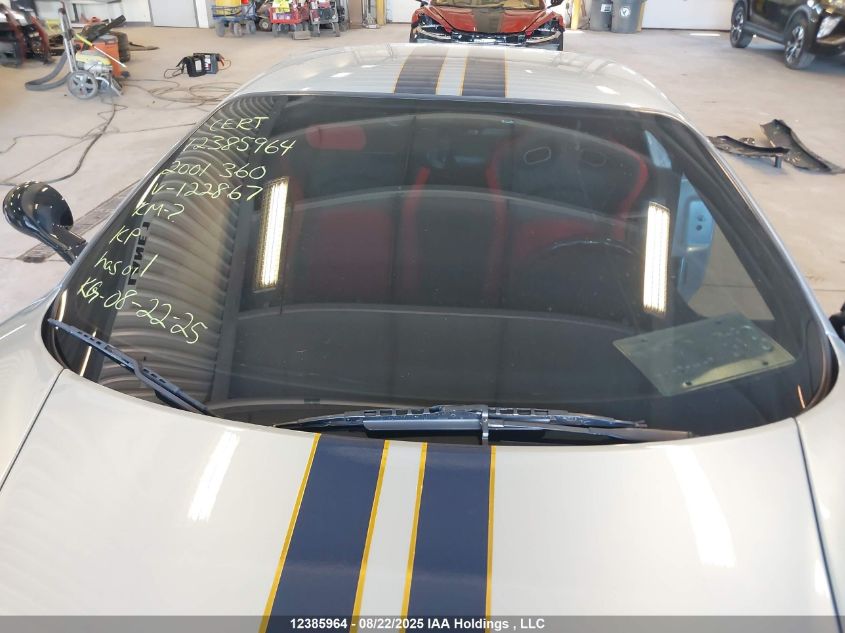 ZFFYU51A510122867 2001 FERRARI 360 photo no. 18