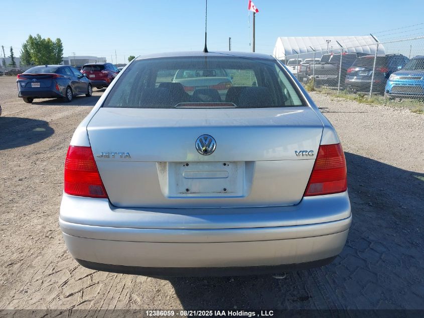 2000 Volkswagen Jetta Gls VIN: 3VWSE29M2YM168000 Lot: 12386059