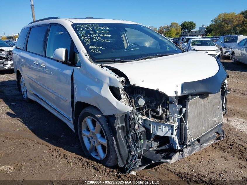 2020 Toyota Sienna Xle/Xle Premium/Limited/Limited Premium VIN: 5TDDZ3DC5LS230244 Lot: 12386064