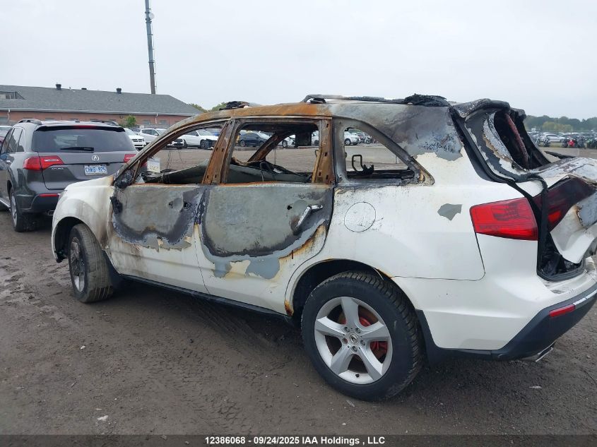 2013 Acura Mdx Technology Package VIN: 2HNYD2H6XDH001891 Lot: 12386068