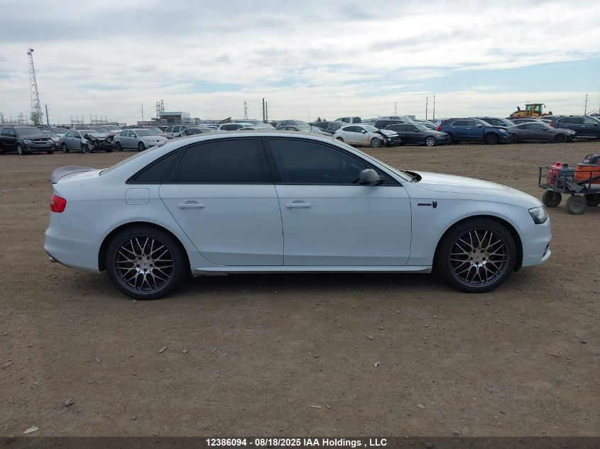 2015 Audi S4 Premium VIN: WAUFGCFL8FA005679 Lot: 12386094