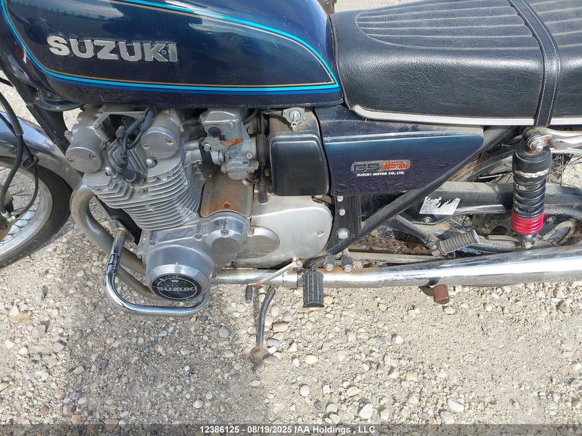 1978 Suzuki Gs750 VIN: GS75041398 Lot: 12386125