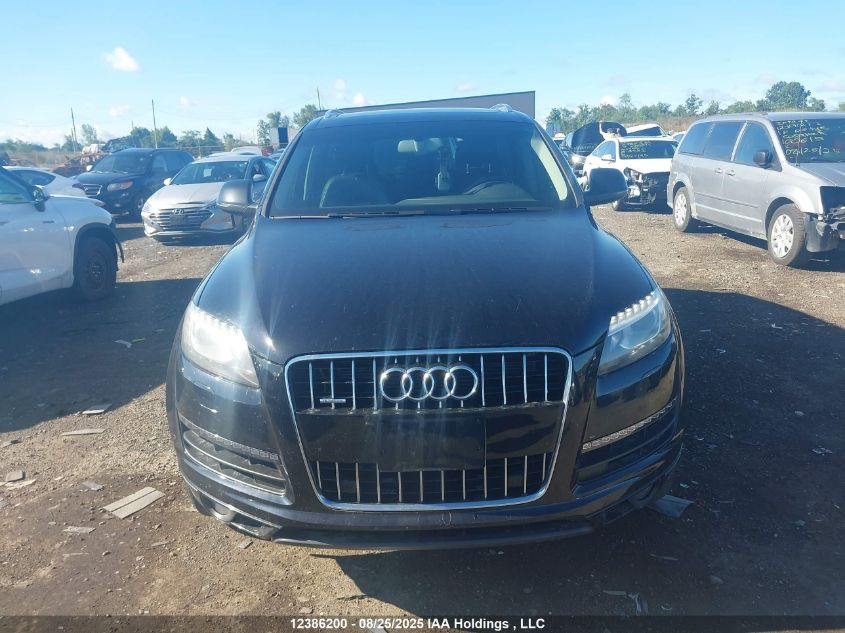 2014 Audi Q7 3.0T Progressiv VIN: WA1CGCFE2ED019396 Lot: 12386200
