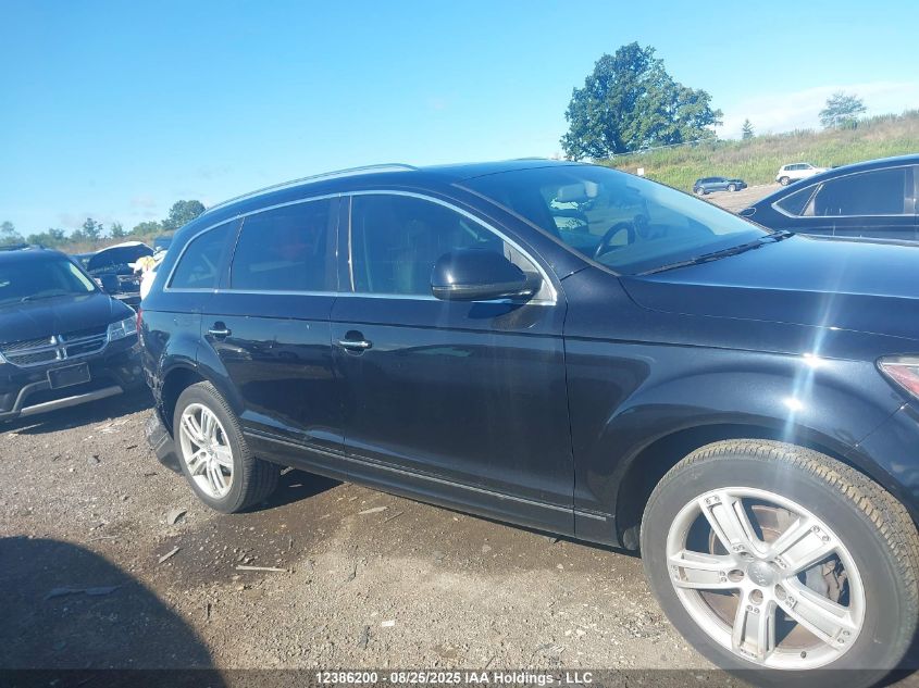 2014 Audi Q7 3.0T Progressiv VIN: WA1CGCFE2ED019396 Lot: 12386200