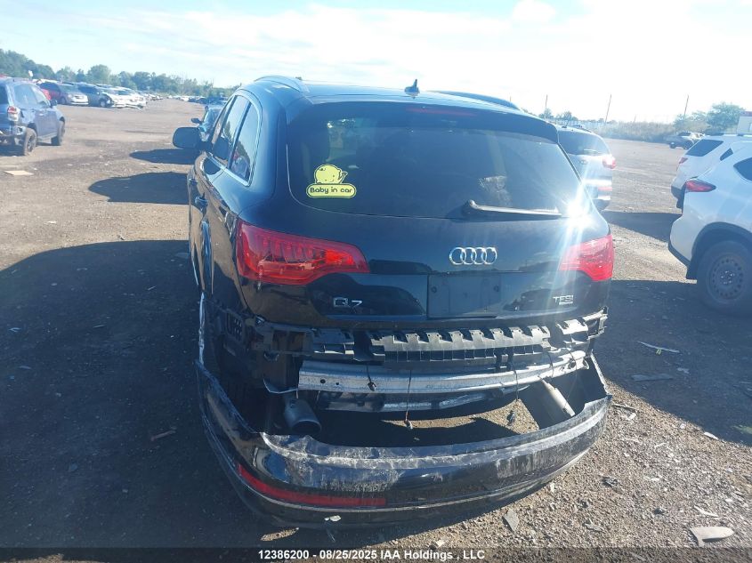 2014 Audi Q7 3.0T Progressiv VIN: WA1CGCFE2ED019396 Lot: 12386200