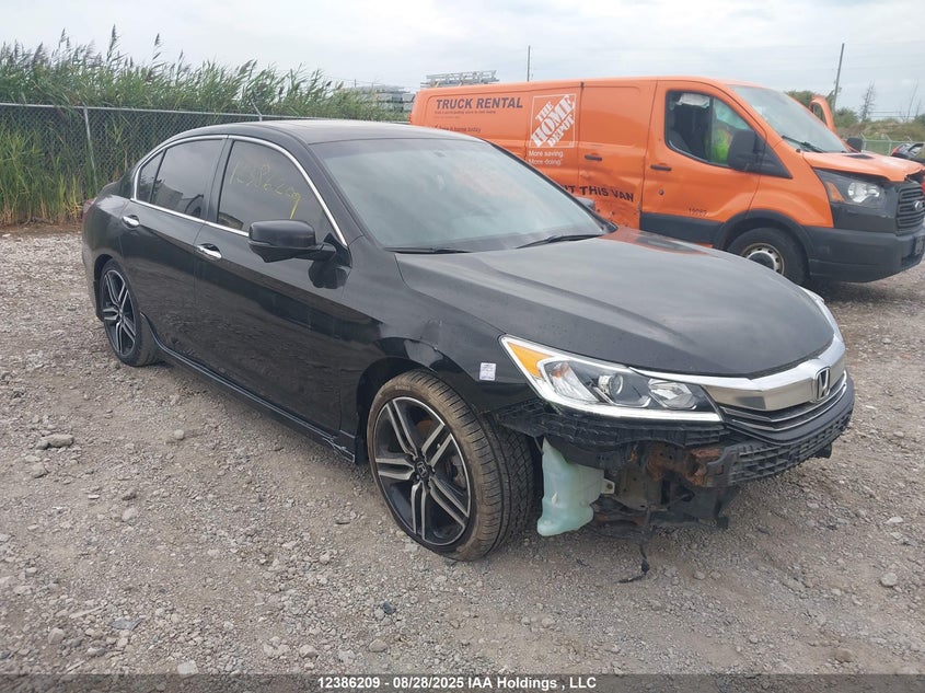 1HGCR2F50HA809393 2017 Honda Accord Sport auction photo 1