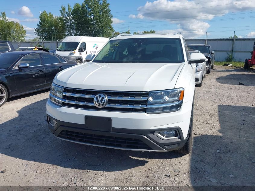 2019 Volkswagen Atlas 3.6 Fsi Execline VIN: 1V2NR2CA2KC607156 Lot: 12386228
