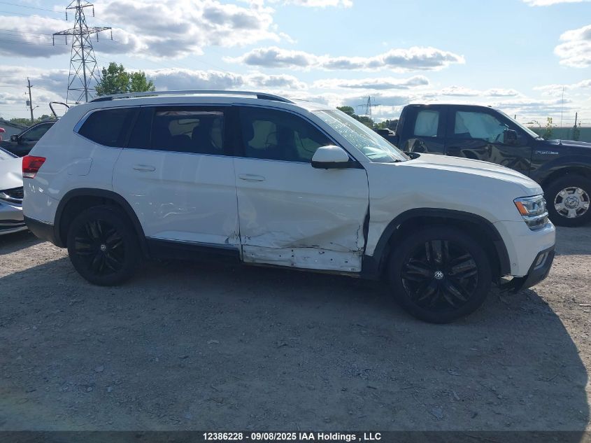 2019 Volkswagen Atlas 3.6 Fsi Execline VIN: 1V2NR2CA2KC607156 Lot: 12386228