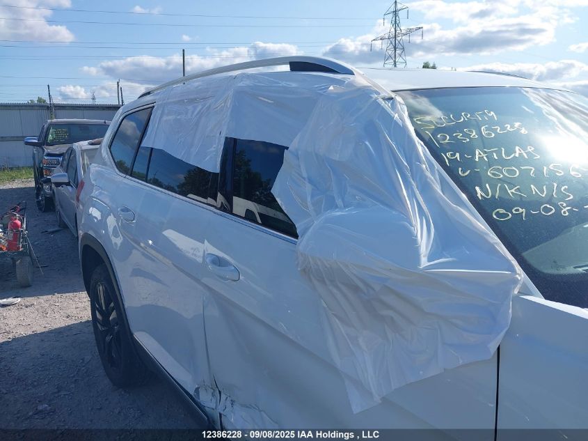 2019 Volkswagen Atlas 3.6 Fsi Execline VIN: 1V2NR2CA2KC607156 Lot: 12386228