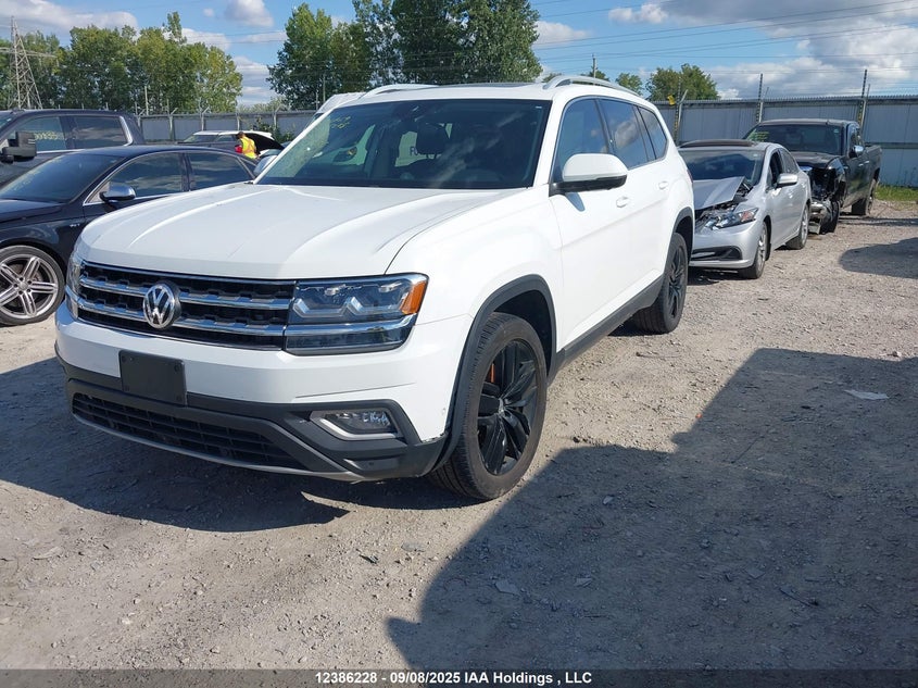 1V2NR2CA2KC607156 2019 VOLKSWAGEN ATLAS photo no. 2