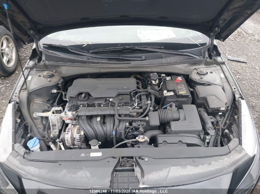 2022 Hyundai Elantra Sel VIN: KMHLM4AG6NU284248 Lot: 12386246