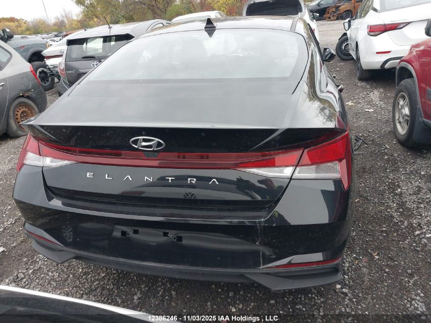 2022 Hyundai Elantra Sel VIN: KMHLM4AG6NU284248 Lot: 12386246