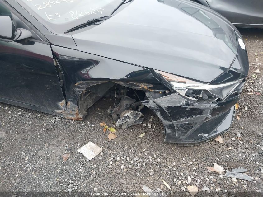 2022 Hyundai Elantra Sel VIN: KMHLM4AG6NU284248 Lot: 12386246