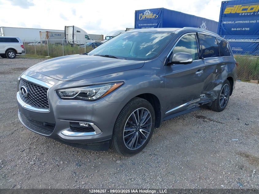 Vin: 5n1dl0mm5kc501775, lot: 2763793, infiniti qx60 20192