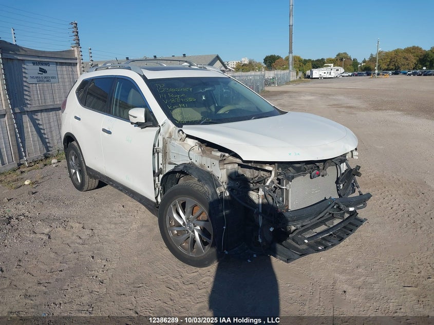 5N1AT2MV3EC834035 2014 Nissan Rogue S/Sl/Sv auction photo 1