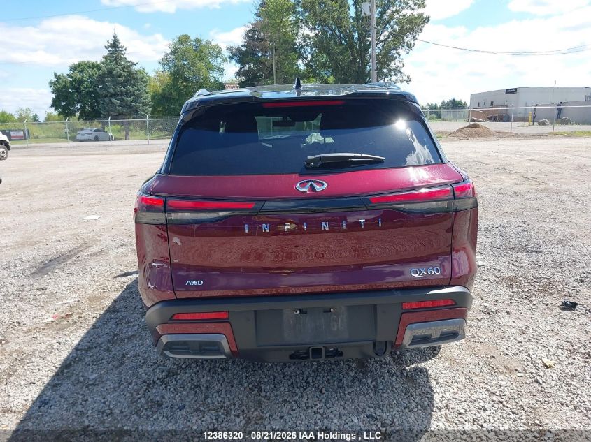 2024 Infiniti Qx60 Autograph VIN: 5N1DL1HU1RC347768 Lot: 12386320