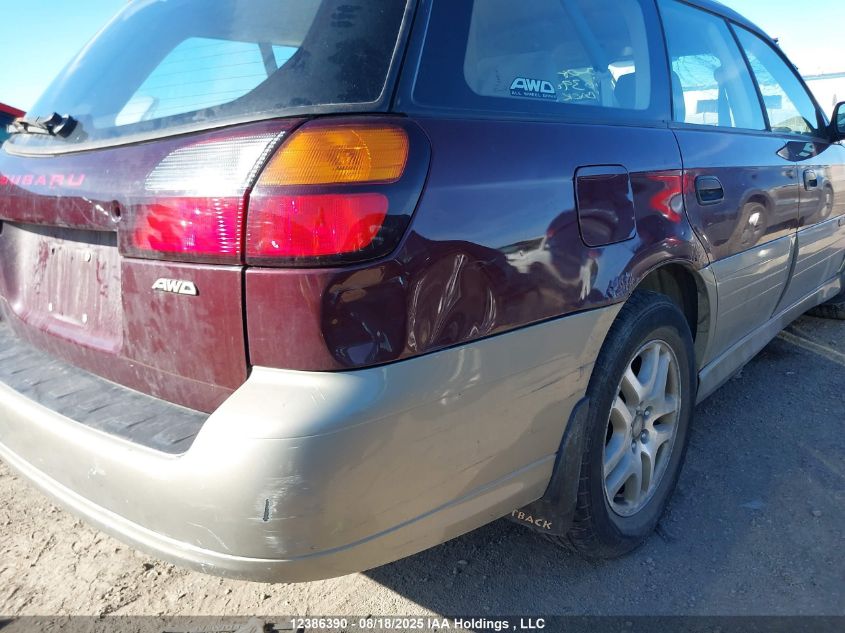 2001 Subaru Outback VIN: 4S3BH675917642795 Lot: 12386390