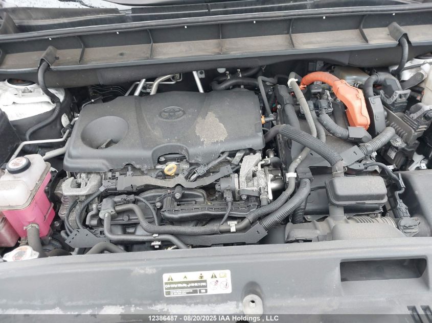 2021 Toyota Highlander Hybrid Hybrid VIN: 5TDDBRCH0MS054287 Lot: 12386487