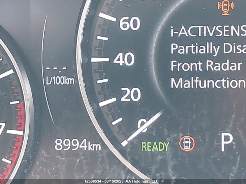 2025 Mazda Cx-90 Mhev Gs-L VIN: JM3KKCHD7S1196504 Lot: 12386534