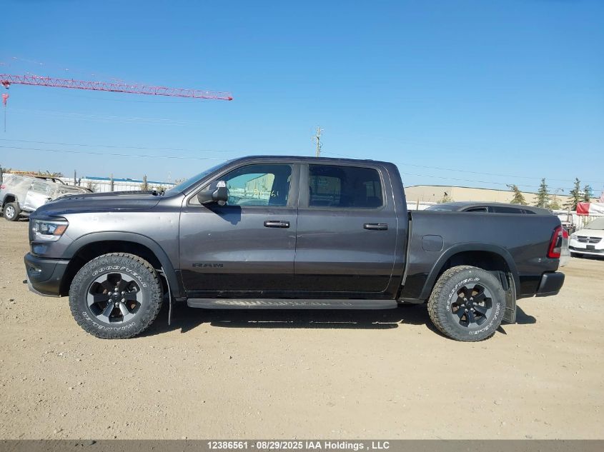 2019 Ram 1500 Rebel VIN: 1C6SRFLT2KN582901 Lot: 12386561