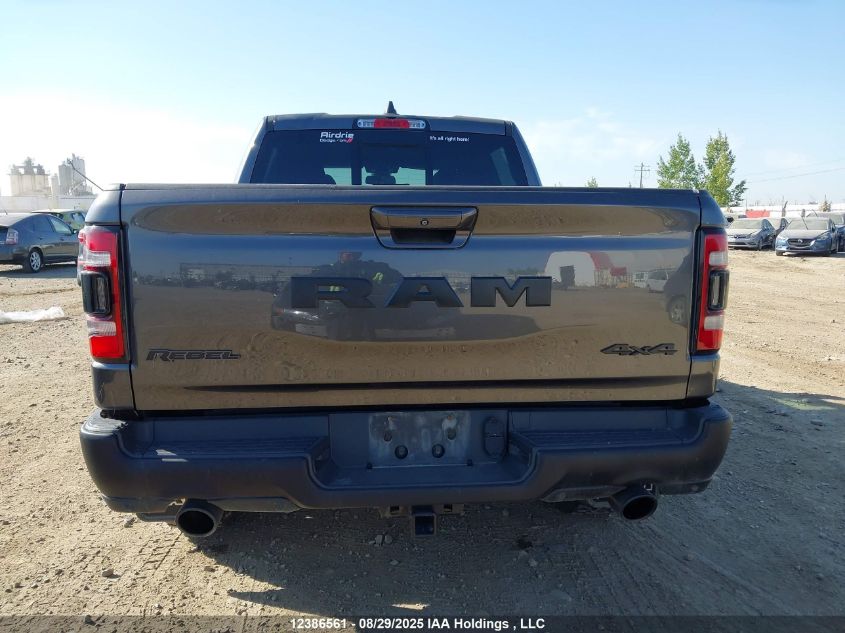 2019 Ram 1500 Rebel VIN: 1C6SRFLT2KN582901 Lot: 12386561