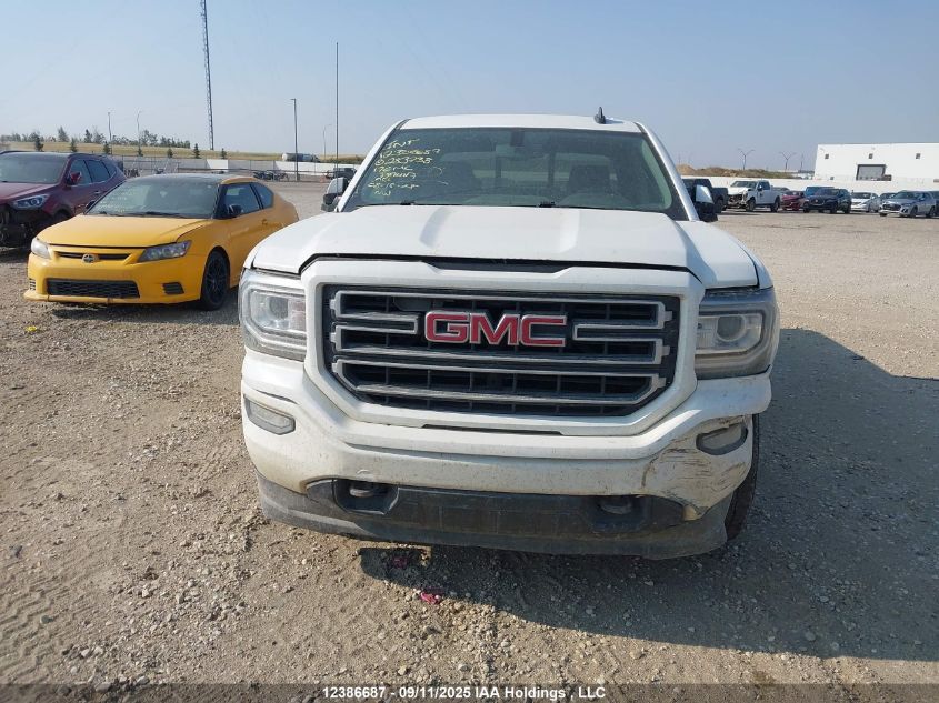 2017 GMC Sierra K1500 Sle VIN: 3GTU2MEC0HG283738 Lot: 12386687