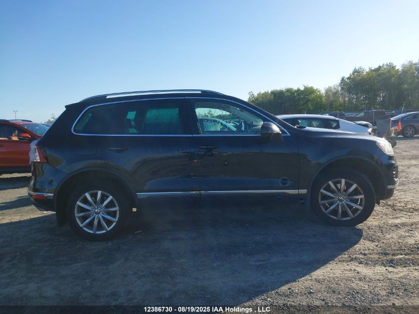 2016 Volkswagen Touareg 3.6L Comfortline/3.6L Execline/3.6L Highline/3.6L Sportline VIN: WVGEF9BPXGD000654 Lot: 12386730